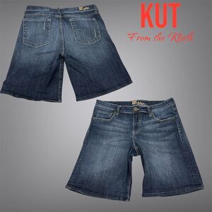 Kut From The Kloth Bermuda Jean Shorts Size 10